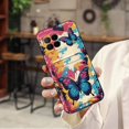 thumbnail image 6 of ABL-Phone Case For TCL T-Mobile Revvl7 Pro/T Phone 2Pro 5G//TMRV07P5G, Waterproof Card bag Shockproof Soft case Full wrap Back Cover Graffiti Cover Silicone Dirt-resistant Durable TPU, 6 of 9
