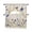 Beige, variant on Butterflies Floral Kitchen Curtains Set for Windows 3 Piece Cafe Curtains 36 Inch Length Swag Curtains Valances and Tier Set Country Plants Wildflower Leaves Drapes for Bedroom Bathroom Living Room
