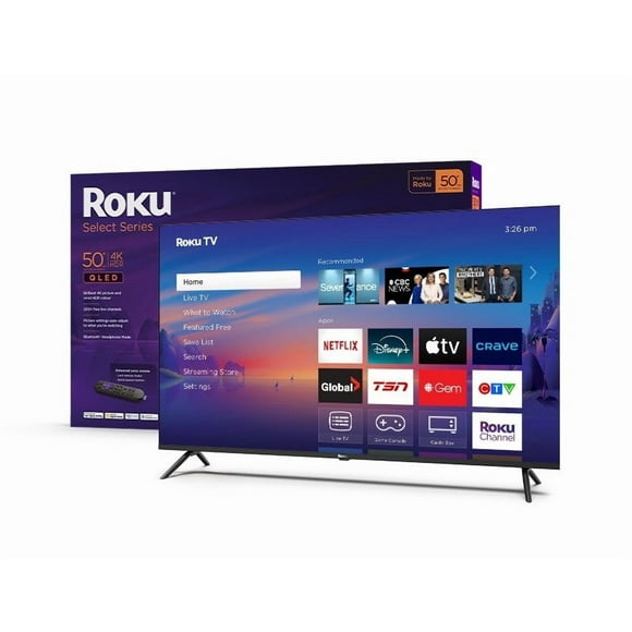 Openbox - Roku Select Series 75" 4K UHD HDR QLED Roku Smart TV (75R5C6)