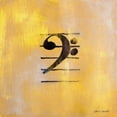 thumbnail image 3 of Loreth, Lanie 12x12 Black Modern Framed Museum Art Print Titled - Bass Clef, 3 of 5