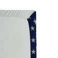 thumbnail image 3 of Ambesonne American Fitted Sheet, USA Flag and Baseball, Queen Size, Multicolor, 3 of 3