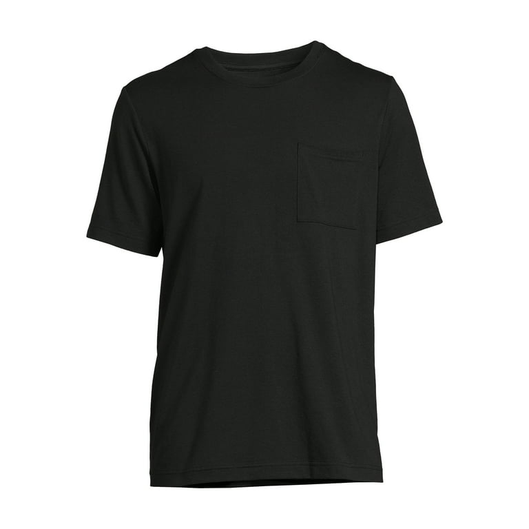 Athletic Works Men's Short Sleeve Pocket T-Shirt, Sizes S-4XL 