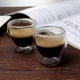 thumbnail image 4 of 12 Sets of 80ml Double-Walled Hollow Glass Coffee Cups for Drinking Tea, Coffee, Drinking Glasses, 4 of 5