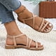 thumbnail image 4 of MKLEKYY Sandalias de Playa para Mujer, Sandalias Elásticas de Cuero de Moda de Verano para Mujer, Sandalias de Playa para Exteriores, 4 of 4