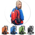 thumbnail image 3 of INOXTO 25L Outdoor Adventure Backpack in Vibrant Red - Lightweight, Durable Polyester with Ample Storage for Camping and Travel Essentials, 3 of 7