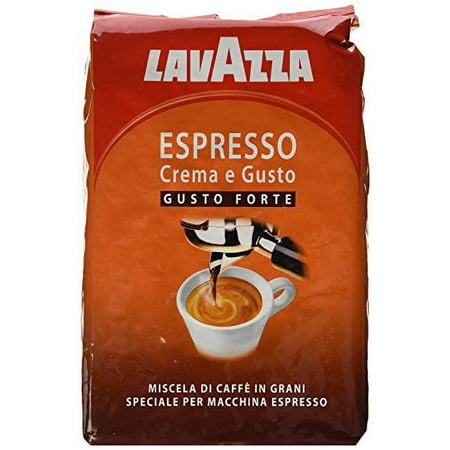 Lavazza Espresso Crema e Gusto (1kg bag whole beans) - Pack of 2