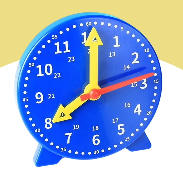 Reloj Montessori Macarena Juguetes Educativos Juego Ajustable Reloj de Tiempo para Pequeños