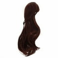 thumbnail image 6 of Doll Wig Long, Curly Doll Hair Wig, 8 to 9in Head Circumference BJD Doll Hair Wig, for 1/3 BJD Doll (Dark ), 6 of 7
