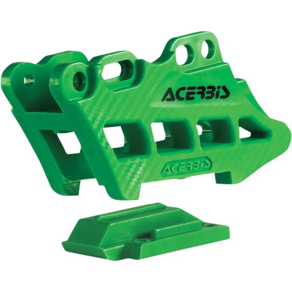 ACERBIS Complete Chain Guide Block - Green - Kawasaki 2410970006