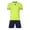 C Yellow, variant on Bovxnpu Boys Athletic Shorts and Performance T-Shirt Clothes Set Short Sleeve Crewneck Kids Athletic Breathable Mesh Shorts Set