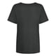 thumbnail image 5 of Blusa holgada de manga corta con estampado de letras chistosas y mangas caídas vintage para mujer Pompotops hfajkhk123999, 5 of 9