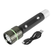 Swiss Tech Combo Flashlight, 1000 Lumen, LED, Rechargeable, IPX4 Weatherproof, Drop Resistant