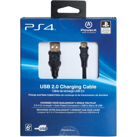 USB Charging Cable for PlayStation 4 - Walmart.com USB Charging Cable for PlayStation 4 - Walmart.com
