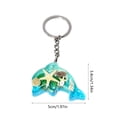 thumbnail image 3 of Llavero Con Diseo De Vida Marina, Dije De Resina Con Forma De Vida Marina, Material De Resina Duradero, Tamao Pequeo, Ideal Para Viajes O Taquillas, Regalo O Como Accesorio Coleccionable., Ukhbmc, 3 of 6