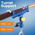 thumbnail image 3 of JMYHOAM Camping Tools and Gadgets Fishing Rod Self-locking Turret Bracket Bracket Self-locking Turret Bracket Fishing Rod Bracket Turret Rack Hand Sea Rod-purpose Multi-functional Outdoor Activities, 3 of 6