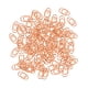 thumbnail image 3 of 100 clips de papel para oficina, accesorios de metal, portátiles, multiusos. Oro rosa, 3 of 9