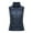 Navy, variant on Winter Puffer Vest Women Solid Color Sleeveless Zip Up Down Jacket Plus Size Warm Coat