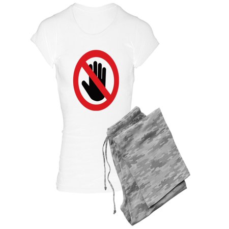 

CafePress - Please Do Not Touch - Women s Light Pajamas