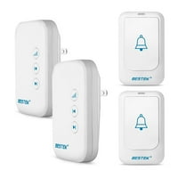 Bestek 4-Piece Wireless Doorbell Kit