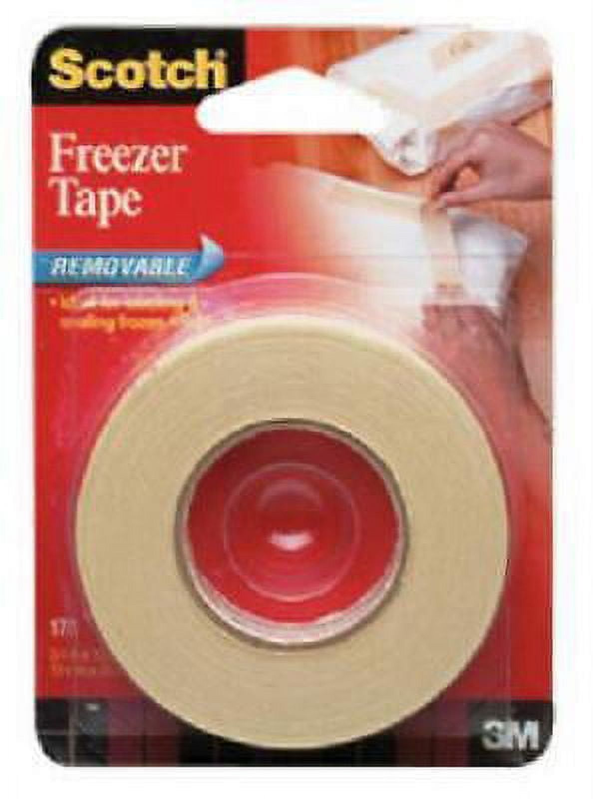 1 pc 3M Freezer Tape 1 pk Tan (Pack of 6)