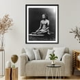 thumbnail image 4 of Historic Framed Print, [Priest sitting. India. 189-?], 17-7/8" x 21-7/8", 4 of 9
