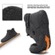 thumbnail image 5 of Zapatos Montar Cuero Botas Tobillo Hombres Nieve Ligeras para Al Aire Libre, 5 of 9