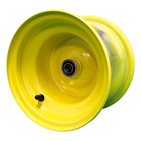 8x5.375 Hubbed Wheel - JD Yellow