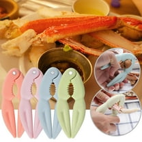 Creative Nutcracker and Crab Leg Tool Walnut Holder and Cracker for Lobster, Snow Crab Claws, and Shells