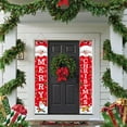 thumbnail image 6 of Merry Christmas Outdoor Hanging Banner Christmas Door Banner Sign Home Wall Decoration Banner Welcome Banner Party Decor, 6 of 6