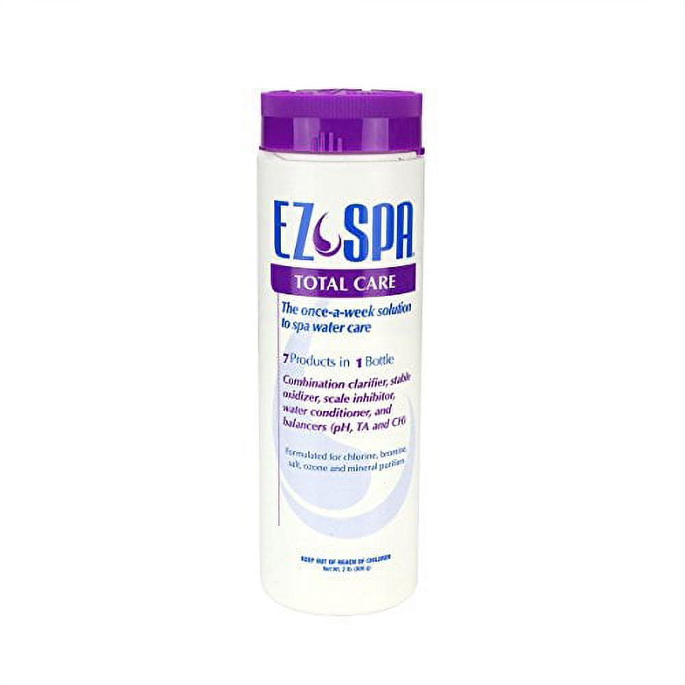 EZ Spa EZSTC2 Hot Tub Total Care Weekly Water Chemical Treatment Blend, 2 Pounds