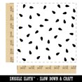 thumbnail image 2 of Scattered Watermelon Seeds Square Rubber Stamp Stamping Scrapbooking Crafting - Medium 1.75in, 2 of 7