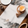 thumbnail image 4 of Table Runner - 60 Inch Long, Chinese Ink Painting Kitchen Dining Table Runner Dresser Scarves, Mountain Cloud Modern Art Farmhouse Decor for Coffee Tables Wedding Party Banquet, 4 of 8