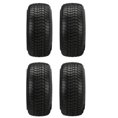 Full set of Elite 205x30-14 (4ply) Golf Cart Tires (4)