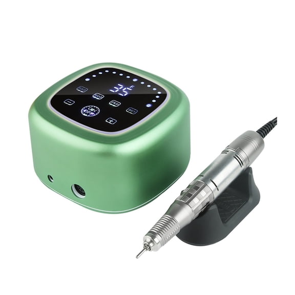 Electric Nail Drill Machine 35000RPM Nail Drills For Acrylic Nails,Professional Efile Nail File With LED Display For Shaping ,Low Noise