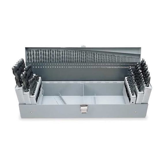 Cle-Line Jobber Drill Set,115 pc,HSS C21127