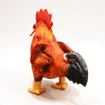 thumbnail image 3 of Simulation Rooster Stuffed Animals Plush Toy 11.8in Fluffy Chicken Doll Soft Toy Funny Room Decor, 3 of 6