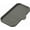 Grey, variant on NCQ Silicone Soap Dish with Drain Spout, Self-Draining Sink Organizer Tray for Bathroom and Kitchen, Sponges, Dispensers and Soap Holder, Non-Slip and Dishwasher Safe, Black (Compact, 4.9"×3.2")