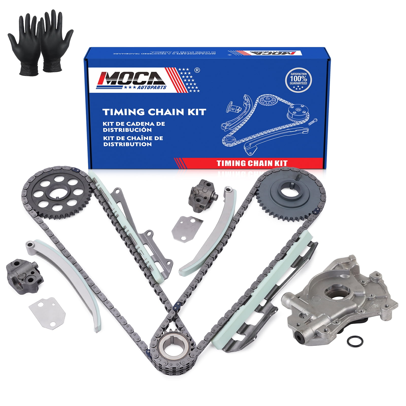 MOCA AUTOPARTS Timing Chain Kit Fit for 00-05 Toyota Celica GTS