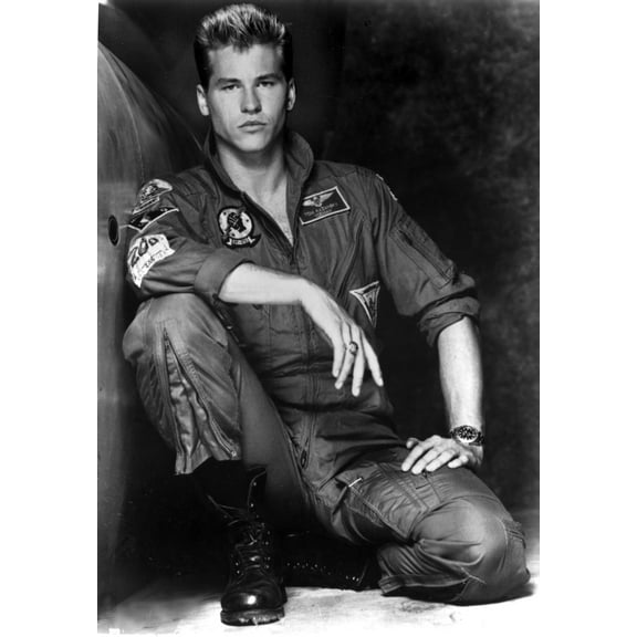Val Kilmer in military uniform Photo Print (8 x 10)