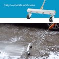 thumbnail image 3 of Labymos Pressure Washer 14 Inch High Pressure Road Cleaner Water Broom Surface Cleaner for Pressure, 3 of 7