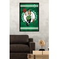 thumbnail image 2 of NBA Boston Celtics - Logo 14 Wall Poster, 22.375" x 34", Framed, 2 of 2