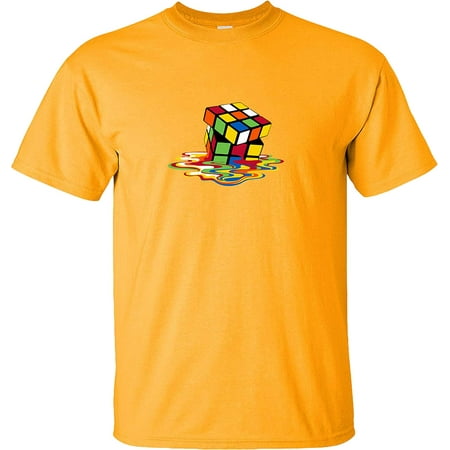 

Fair Game Melting Puzzle Cube T-Shirt-Gold-S