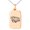Rose, variant on Stainless Steel Mama Needs Coffee Small Rectangle Dog Tag Charm Pendant Necklace