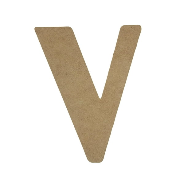 Wooden Letter Unfinished, Lemon Drop Font, Craft Cutout