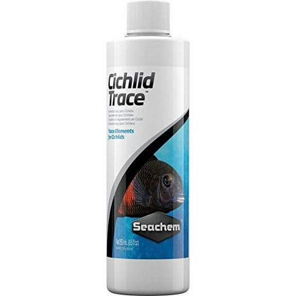 Seachem Cichlid Trace Water Treatment Fish & Aquatic Life Supplement, 8.4 Oz