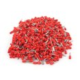 thumbnail image 1 of 1000 Pcs Terminal de extremo de cordón crimpado aislado Bootlace Ferrule Rojo E1008 18AWG 1.0mm2, 1 of 1