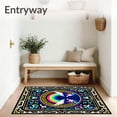 thumbnail image 3 of ODIKA 3x5 Machine Washable Non-Slip Area Rug, Faithful Journey with Interlocking Alphabet and Dove Ultra Soft Rug, None, 692922, 3 of 7