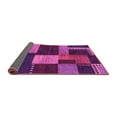 thumbnail image 2 of Ahgly Company Indoor Square Abstract Pink Modern Area Rugs, 7' Square, 2 of 4