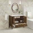 thumbnail image 3 of James Martin Vanities 485-V36-CBO-3WZ Myrrin 36" Single Basin Wood Vanity Set - Carbon Oak, 3 of 7