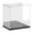 Black Base (Mirrored), variant on Plymor Clear Acrylic Display Case with Black Base, 9" W x 6" D x 9" H